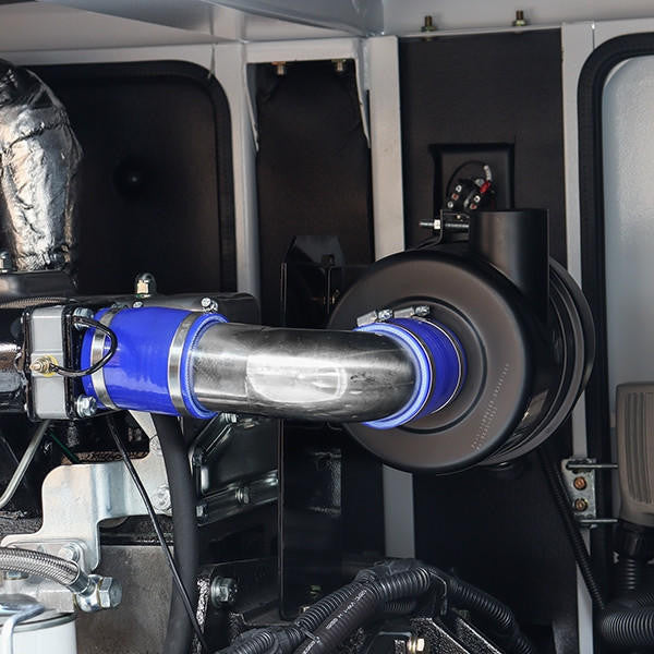 1500rpm 34kVA Single Phase Diesel Generator Interior