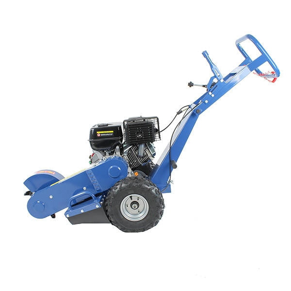 Left side of the stump grinder