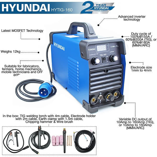 MMA Welder features