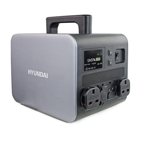 Hyundai HPS-300 Portable Power Station & Protective Carry/Shoulder Bag