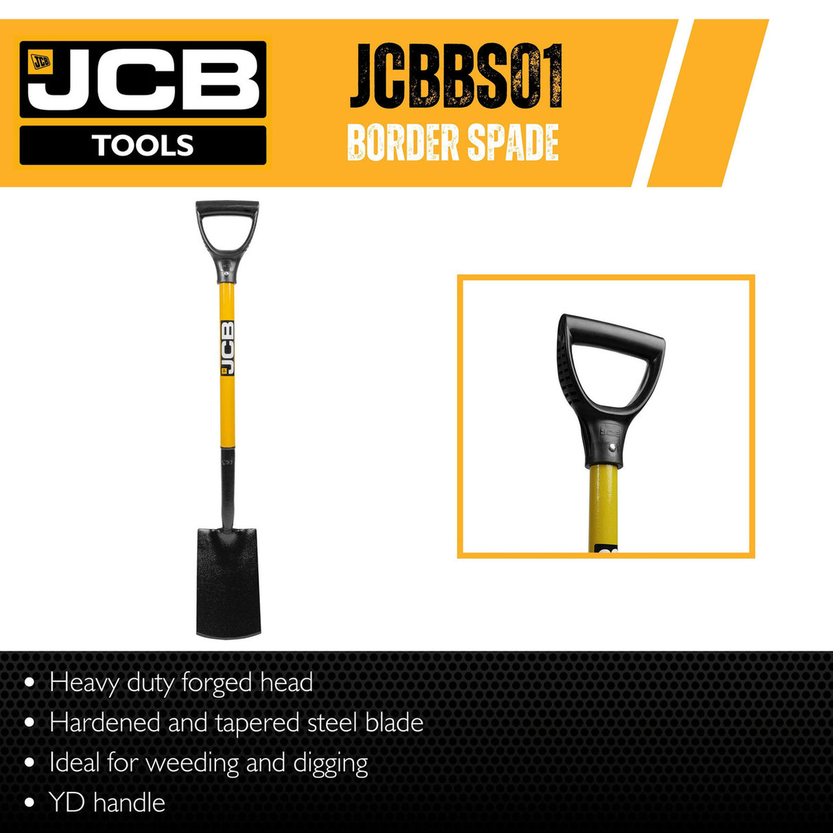 JCB Professional Border Spade | JCBBS01