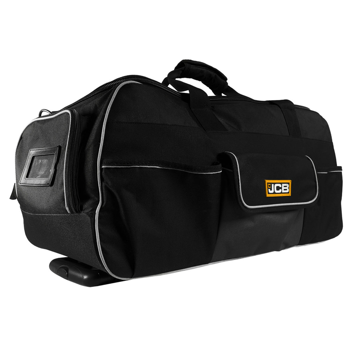 JCB 18V B/L Combi Drill B/L Impact Driver Multi Tool Kit 2x 5.0ah super fast charger in 26" wheeled kit bag | 21-18TPKMT-5