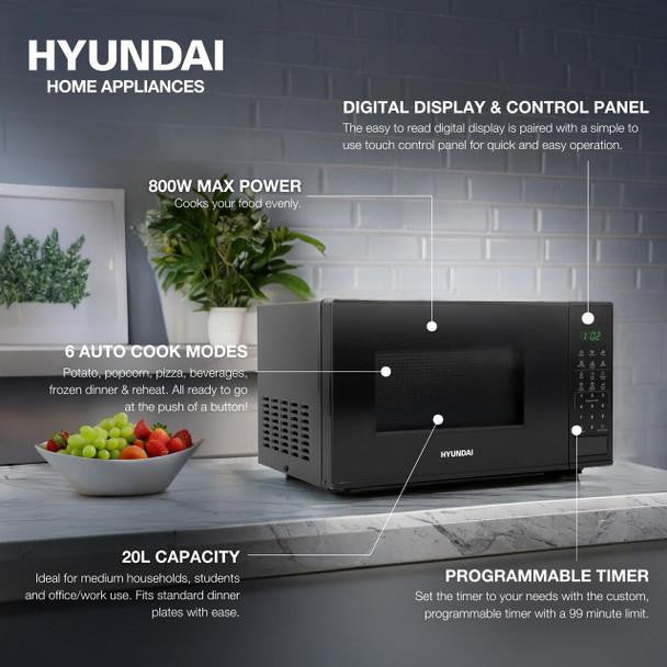 Digital Display & Control Panel, 20L Capacity, Programable Timer