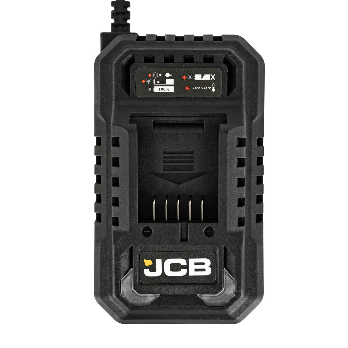 JCB Pro 18V Kit, 75Nm Combi Drill, Impact Driver, 2x 5.0Ah Batteries & 4.5A Fast Charger (in Carry Case)| JCB-18PKIT-2