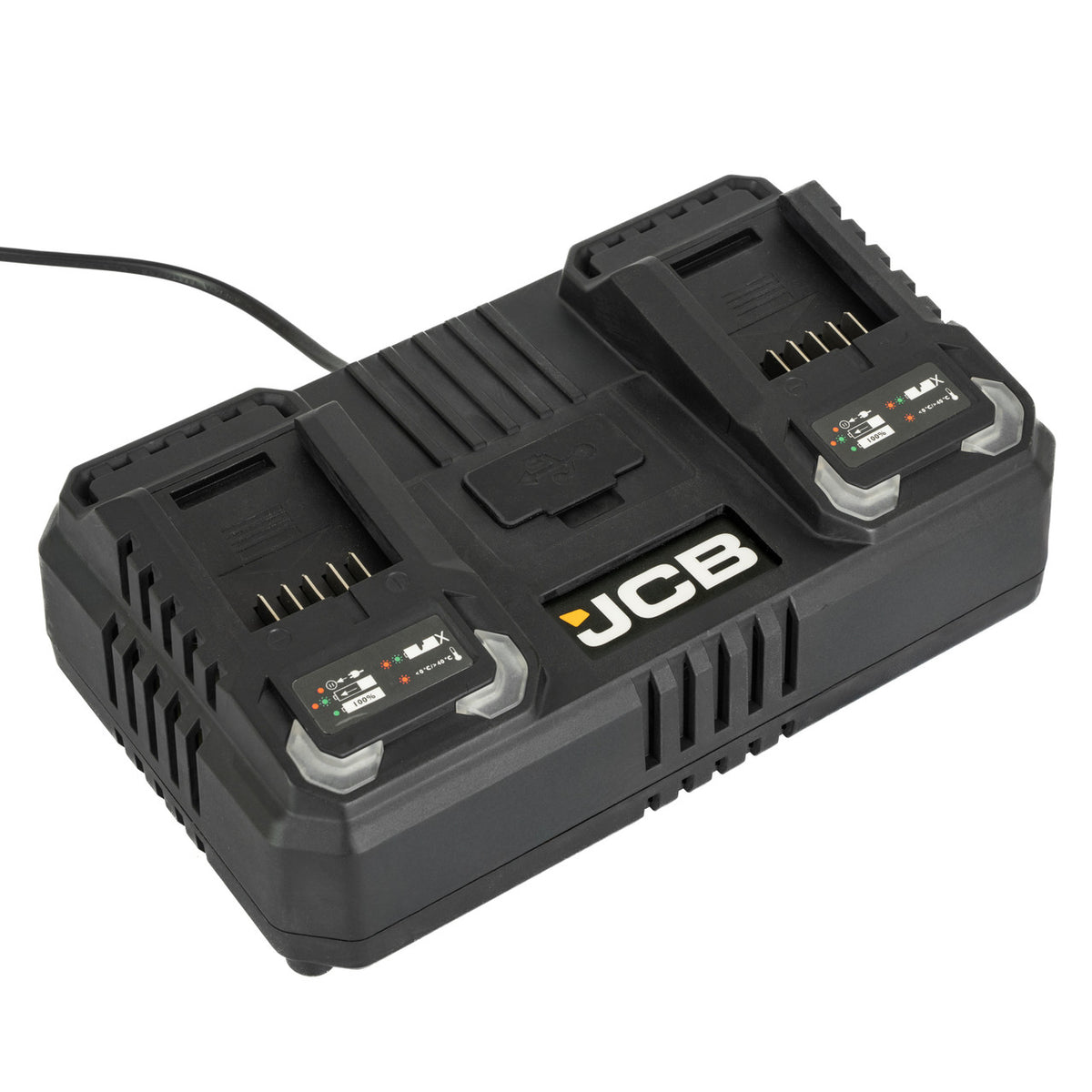 1x JCB 18V 4.5A Dual Fast Charger (JCB-18DFC-45)