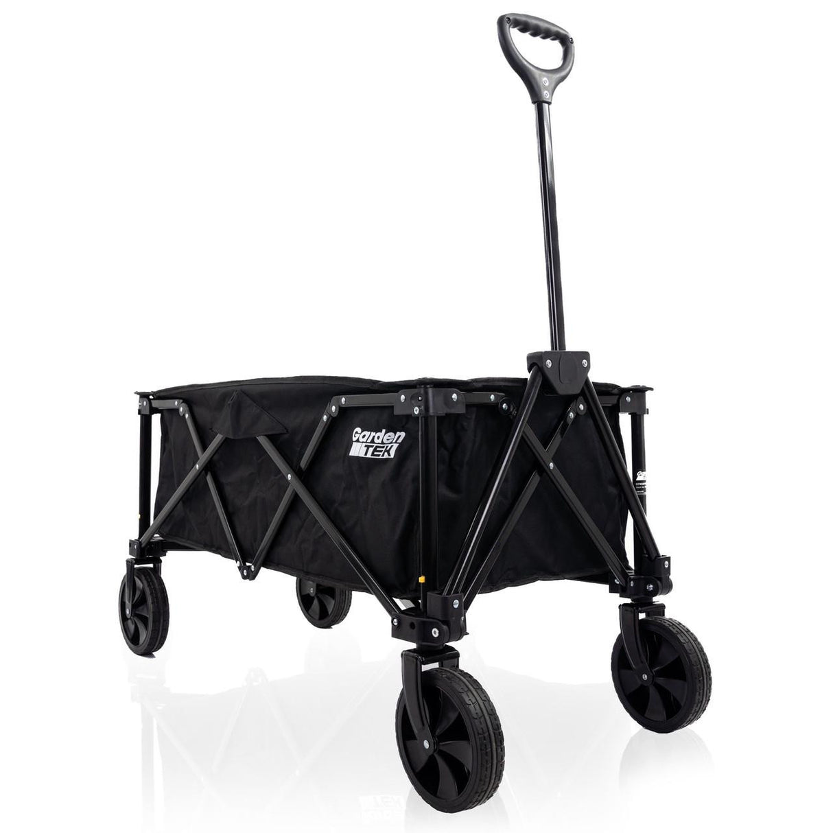 Hyundai 26cc 600mm Petrol Hedge Trimmer Cutter, Easy-Start & Lightweight 2-stroke & Folding Trolley on Wheels, Garden Trolley 100kg | HYHT2600X+GTW220