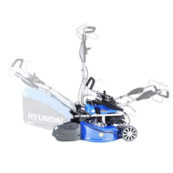 Hyundai 19"/48cm 139cc Self-Propelled Petrol Roller Lawnmower | HYM480SPR