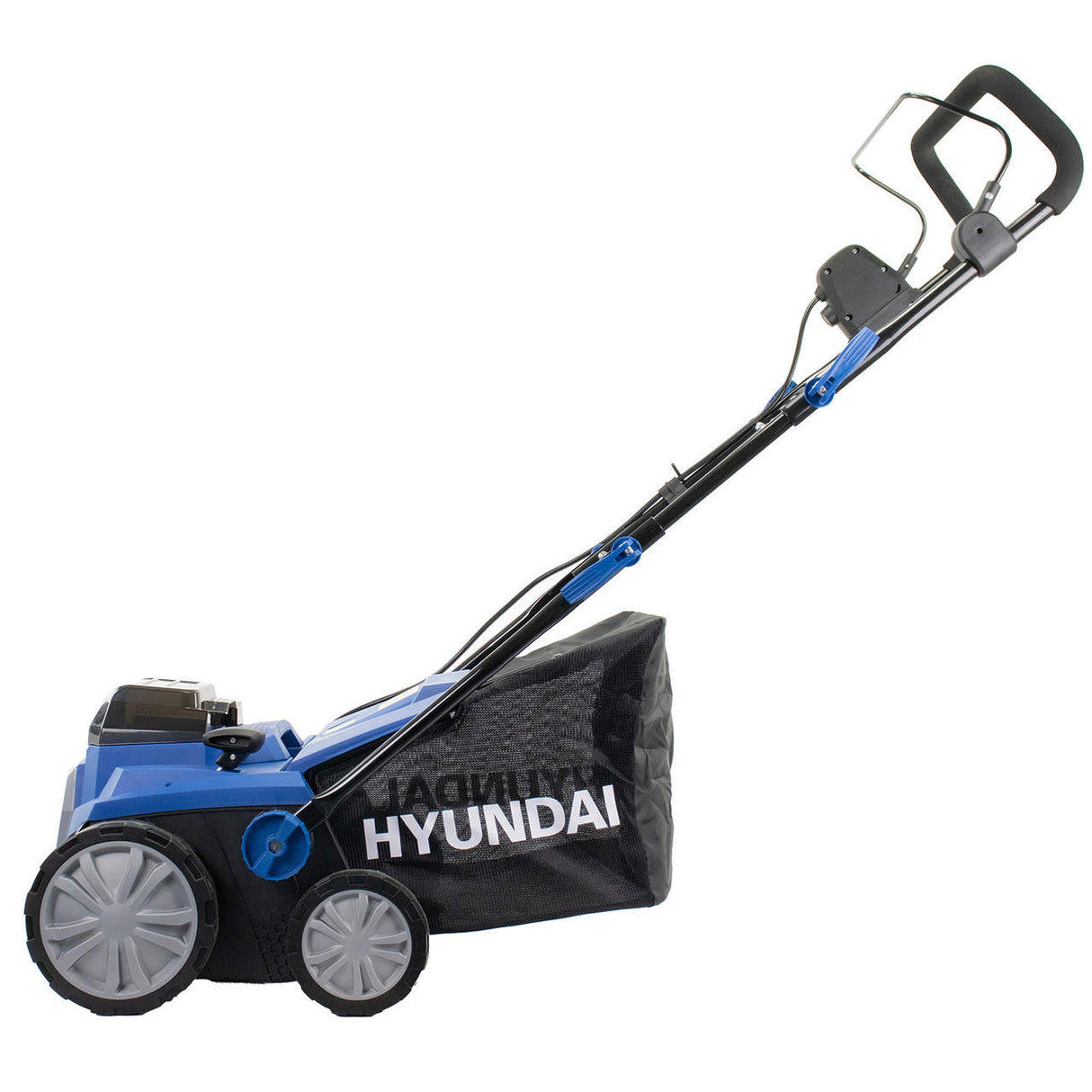 Hyundai 15'' 38 cm 2x 20V (40V) Artificial Grass Brush, 4Ah Li-ion Batteries, Brushless Motor | HY2197