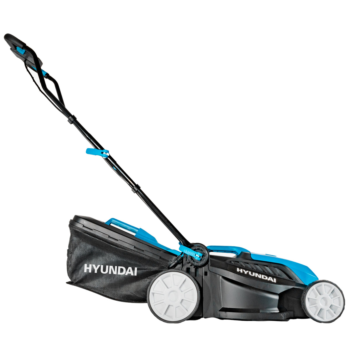 Hyundai 38cm / 15" 40V (2x20V) Brushless Cordless Lawnmower, 36L Bag | HY40CLM38