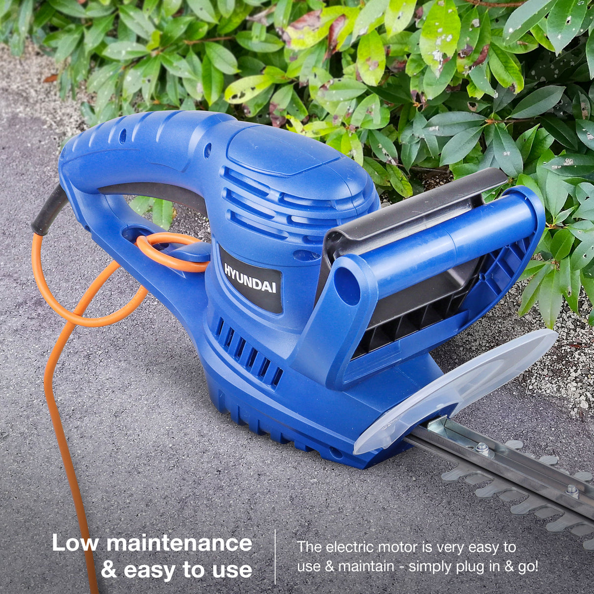 Hyundai 550W 510mm Corded Electric Hedge Trimmer Pruner | HYHT550E