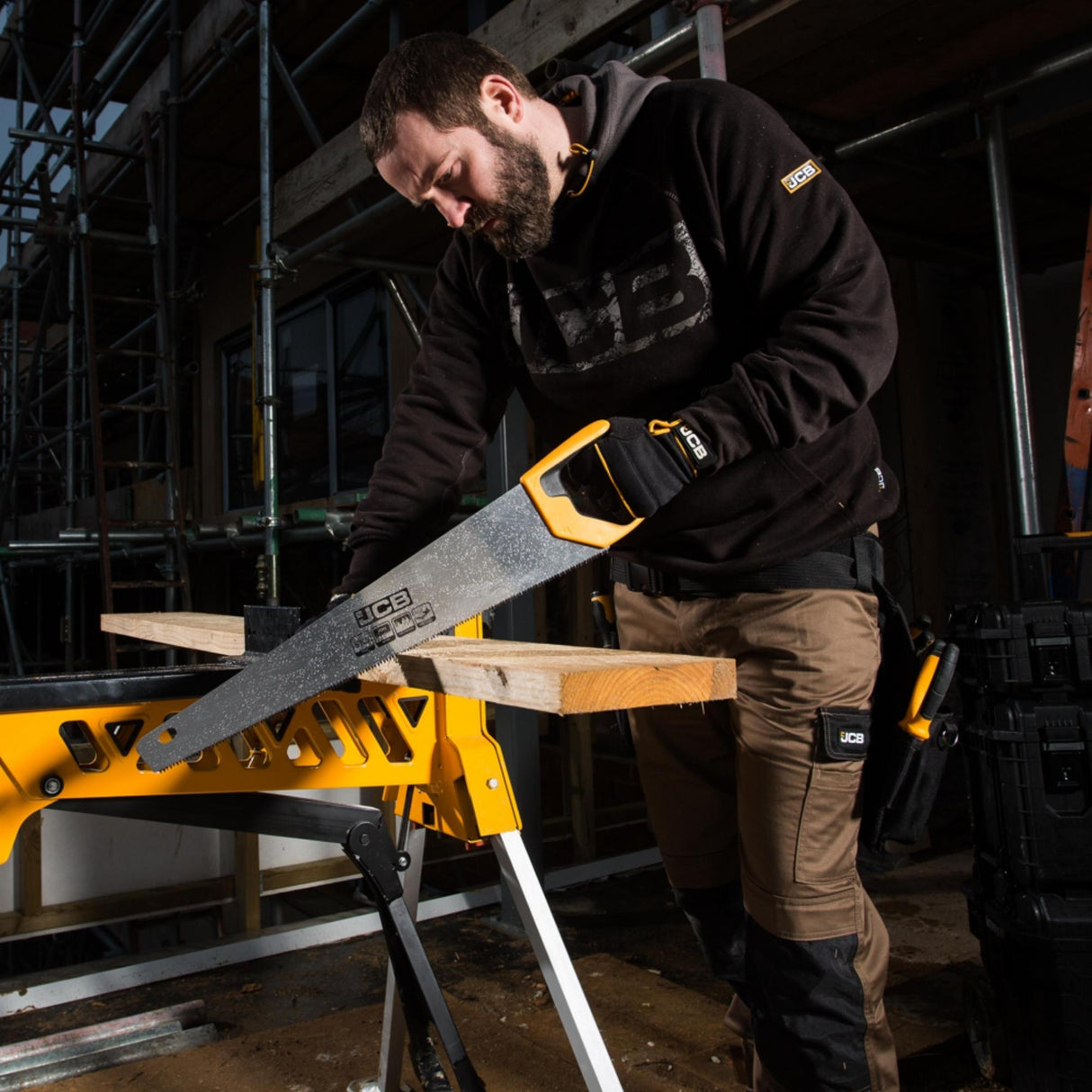 JCB 560mm 22'' Panel Saw 9TPI, SK5 1mm Steel Blade, Triple Ground Teeth | JCB-PSAW-9TPI