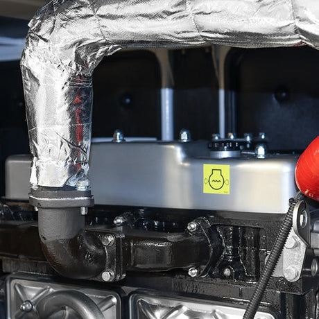 1500rpm 34kVA Single Phase Diesel Generator Interior