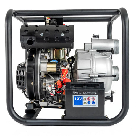 electric start diesel water pump