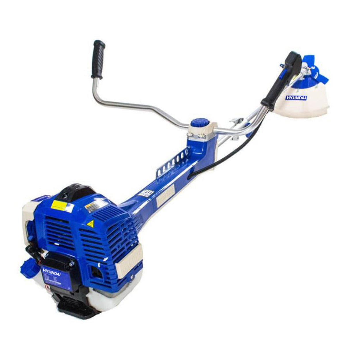Hyundai 50.8cc Petrol Grass Trimmer / Brushcutter 'Cow Horn' Handles 45cm Cutting Width | HYBC5080AV
