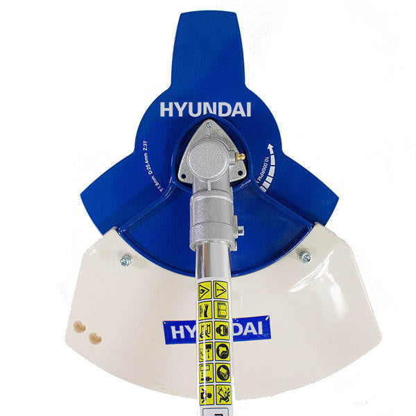 Hyundai 50.8cc Petrol Grass Trimmer / Brushcutter 'Cow Horn' Handles 45cm Cutting Width | HYBC5080AV