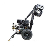 Left view of the pressure washer