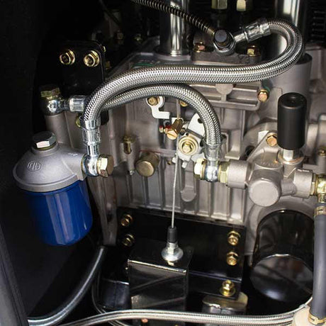 12.5kVA Silenced Diesel Generator Interior