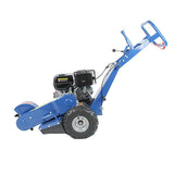 Left side of the stump grinder