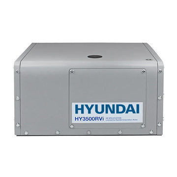 Hyundai Petrol 3.5kW Underslung Vehicle Mounted RVi Generator, Pure Sine Wave Output, Includes Fittings & Panel | HY3500RVi