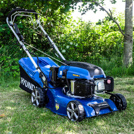 Electric-Start Self-Propelled Petrol Lawnmower