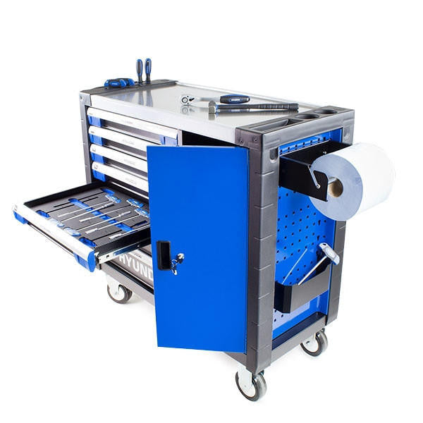 toolbox and tools
