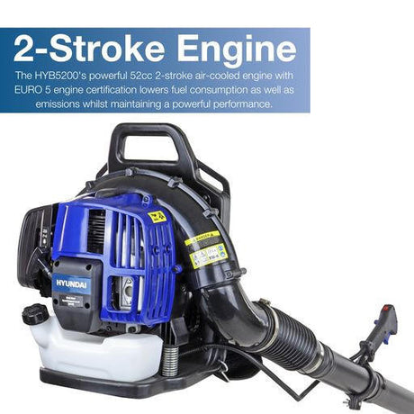 Backpack leaf blower