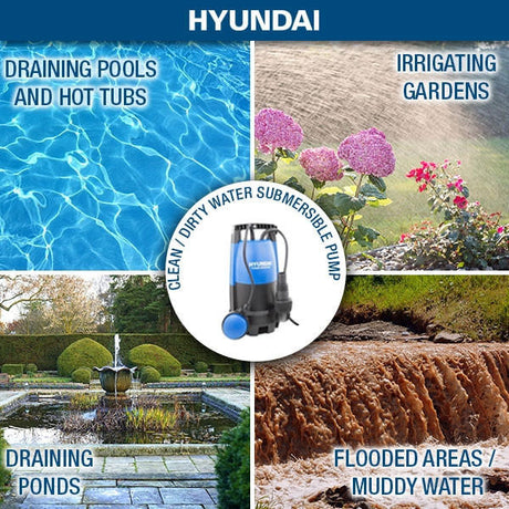 Submersible pump uses