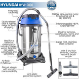 3 IN 1 Wet & Dry Electric HEPA Filtration Vacuum Cleaner