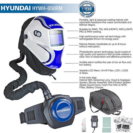 Welders helmet description