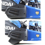 With rear wheel drive, which is especially good for handling uneven terrain, this mower also features a self-propelled system so all you have to do is pick your most comfortable speed and steer - no pushing required! Mowing has never been easier.