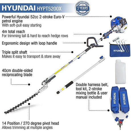 Key features of the HYPT5200X