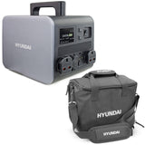 Hyundai HPS-600 Portable Power Station & CBB5830-1 Protective Carry/Shoulder Bag