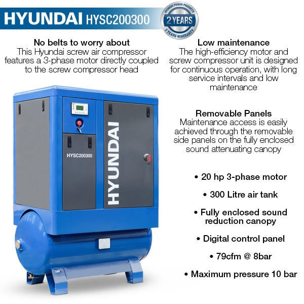 Hyundai HYSC200300 Key Features