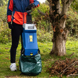 Hyundai 2400w Electric Garden Shredder 2.4kW 230v 45L Collector | HYCH2400E