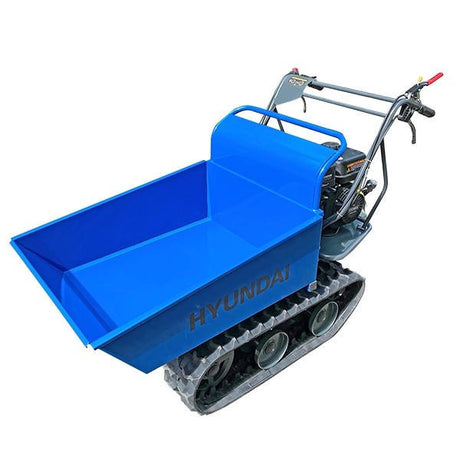  Hyundai 196cc Petrol 300kg Payload Tracked Mini Dumper / Power Barrow / Transporter | HYTD300 