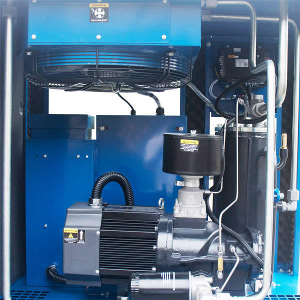 Hyundai 15hp 500L Permanent Magnet Screw Air Compressor with Dryer and Variable Speed Drive | HYSC150500DVSD