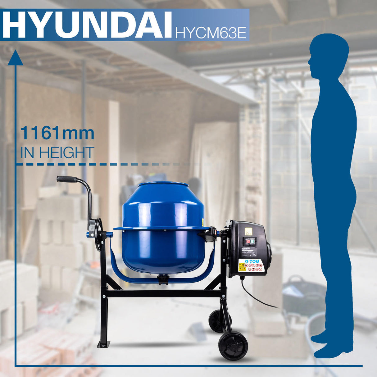HYCM63E Height