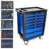 Hyundai 175 Piece 7 Drawer Castor Mounted Roller Tool Chest Cabinet | HYTC9006