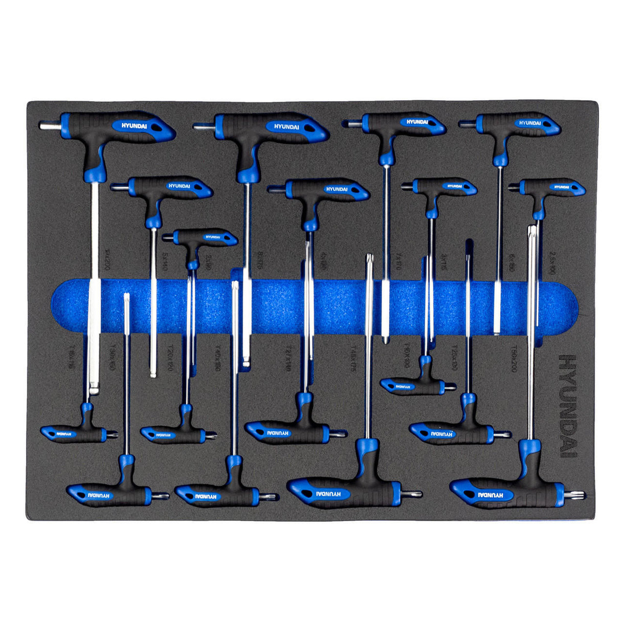 Hyundai 175 Piece 7 Drawer Castor Mounted Roller Tool Chest Cabinet | Drawer 5 contents