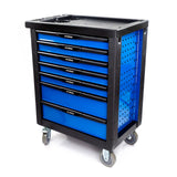 Hyundai 175 Piece 7 Drawer Castor Mounted Roller Tool Chest Cabinet | front view