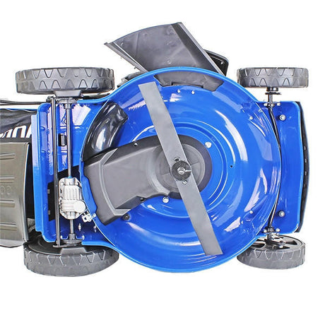 electric start lawnmower