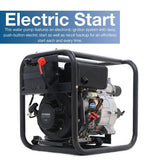 electric start diesel water pump