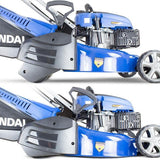 mower with adjustable cutting heights