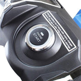 push button start mower