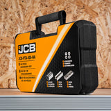 angled front shot of case with packaging on work bench