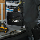 JCB W-BOXX 136 Power Tool Case Storage, 44.5 x 40.5 x 13.6cm | JCB-WB136