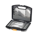 JCB 55PC COMBINATION DRILL AND BIT SET | JCB-PTA-55 - Opened Case