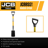 JCB Professional Border Spade | JCBBS01