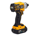 JCB 18V Brushless Impact Twinpack 2.0Ah in W-Boxx 136 | 21-18BL-TPK-2
