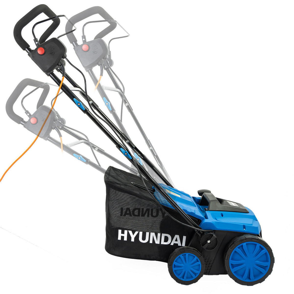 Adjustable handle with a choice of three working angles